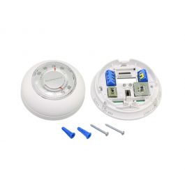 Resideo T87N1000 Mercury Free Round Thermostat 1 Heat/ 1 Cool