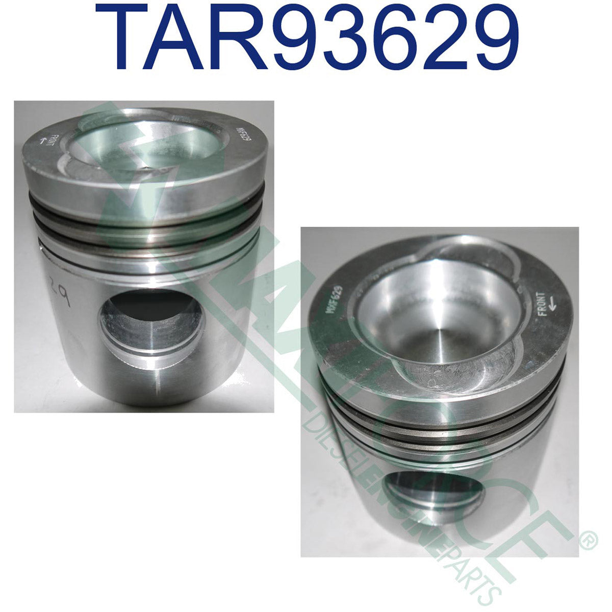 Maxiforce Piston, 6466T/A with Pin for John Deere AR93629
