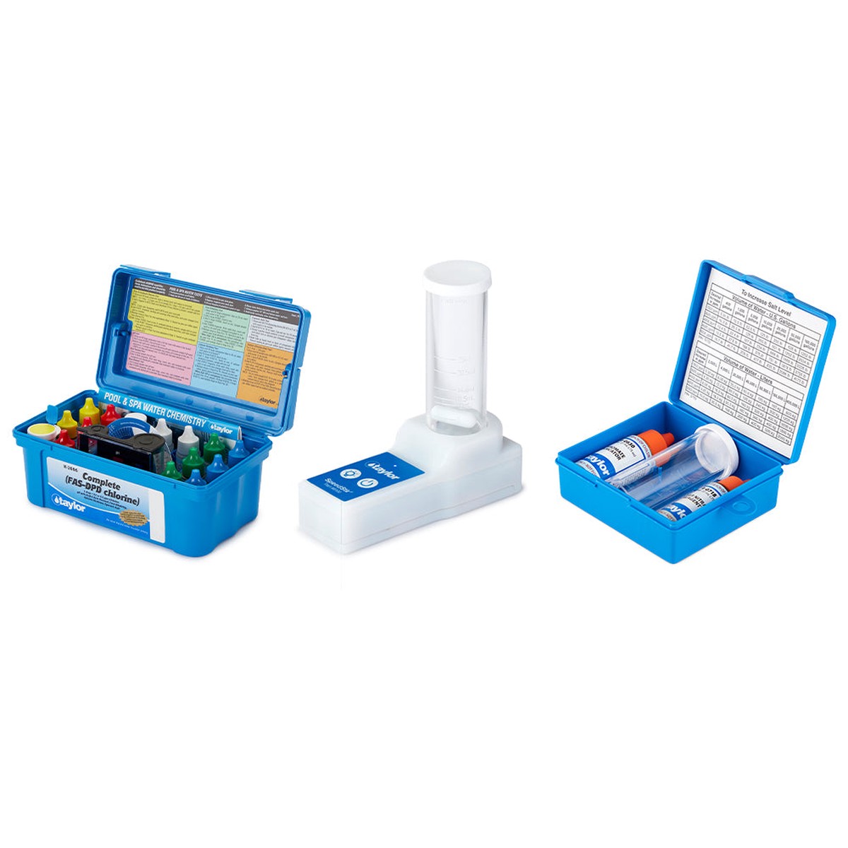 Taylor K2006 & K-1766 pH Chlorine Water Swimming Pool Test Kit & 9265 Speed Stir