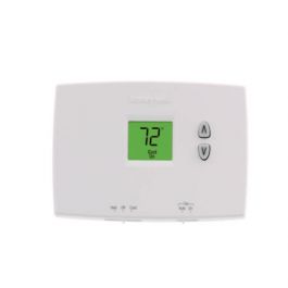 Resideo TH1110DH1003 PRO 1000 Horizontal Non-Programmable Thermostat 1 Heat/1 Cool 20-30 VAC or 750mV