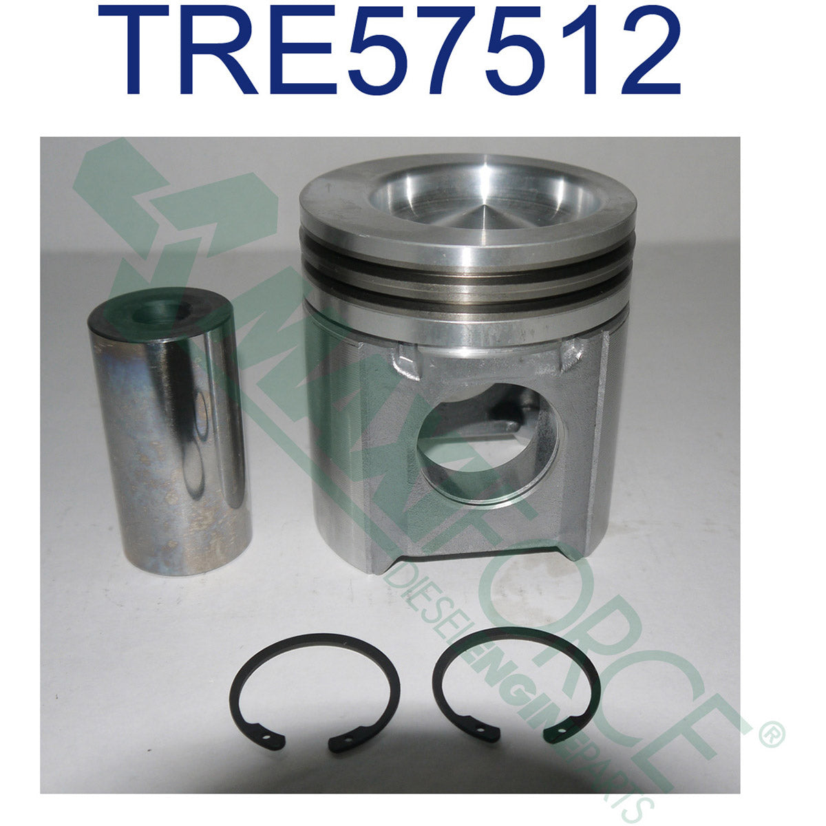 Maxiforce Piston, 6.076 Late High Ring for John Deere RE57512