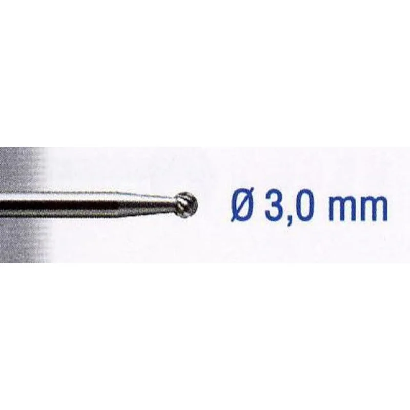 TUNGSTEN CARBIDE CUTTER 3MM. BALL. SH.3MM