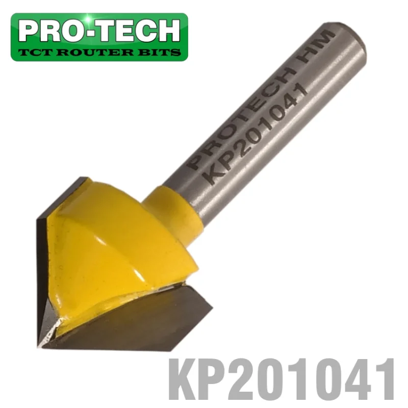 V-GROOVE 3/4′ X5/8′ 90 DEGREE 1/4′ SHANK