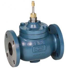 Honeywell V5011A1767 3" Flanged 2-Way Cast Iron Globe Valve 3/4" Travel 100Cv