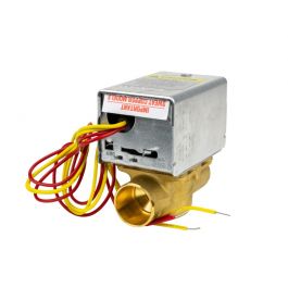 Resideo V8043E1079 Quick Fit Zone Valve 1" Sweat 24V N/C 8Cv W/End Switch