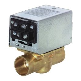 Resideo V8043F1093 N/C Zone Valve 3/4" Sweat W/End Switch 8 Cv 24V