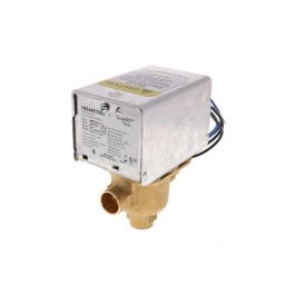 Resideo V8044E1003 Diverting Zone Valve W/End Switch 1/2" Sweat 24V 4Cv