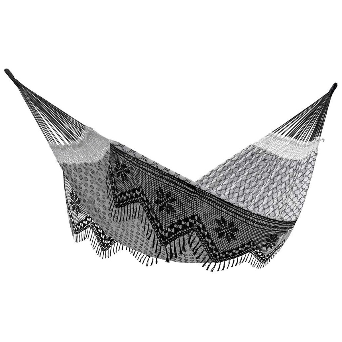Vivere Authentic Brazilian Cotton Hammock, Outdoor Hanging Daybed, Luxo
