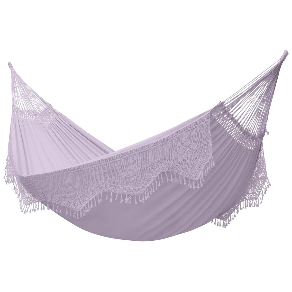 Vivere Authentic Brazilian Cotton Hammock, Outdoor Hanging Daybed, Olinda