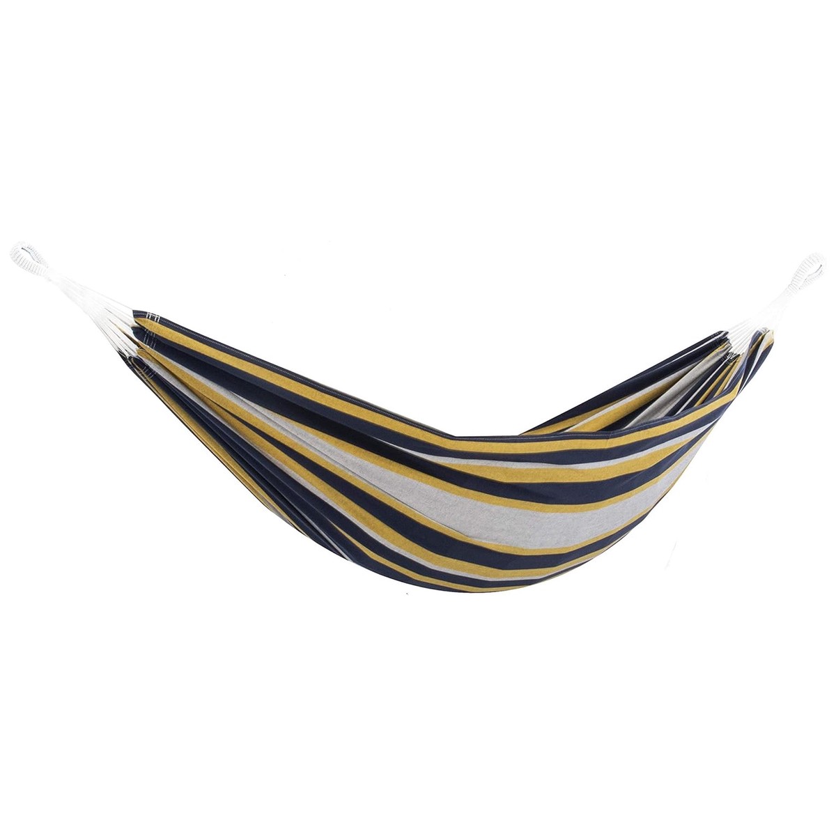 Vivere Brazilian Style Double Cotton Hammock, Outdoor Hanging Daybed, Serenity