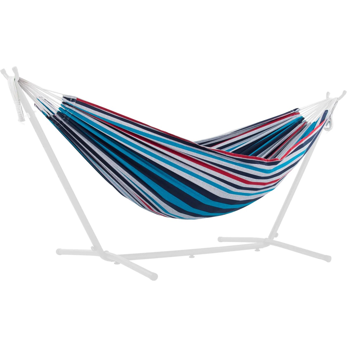 Vivere Double Cotton Replacement Hammock for 8, 9 Stand, Canvas Only, Denim