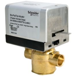 Schneider Electric (Erie) VT2313G13A01A 3/4" 2-Way Zone Valve W/End Switch N/C 24V