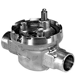 Schneider Electric (Erie) VT3417G13A01A 1" Sweat 3-Way Zone Valve W/Auxiliary Switch 24V