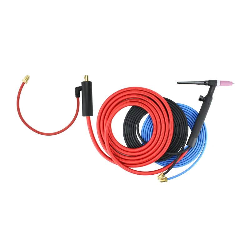 Water Cooled – TIG Torch with Valve – 3-Piece Cable – Dinse 35-70 Connector