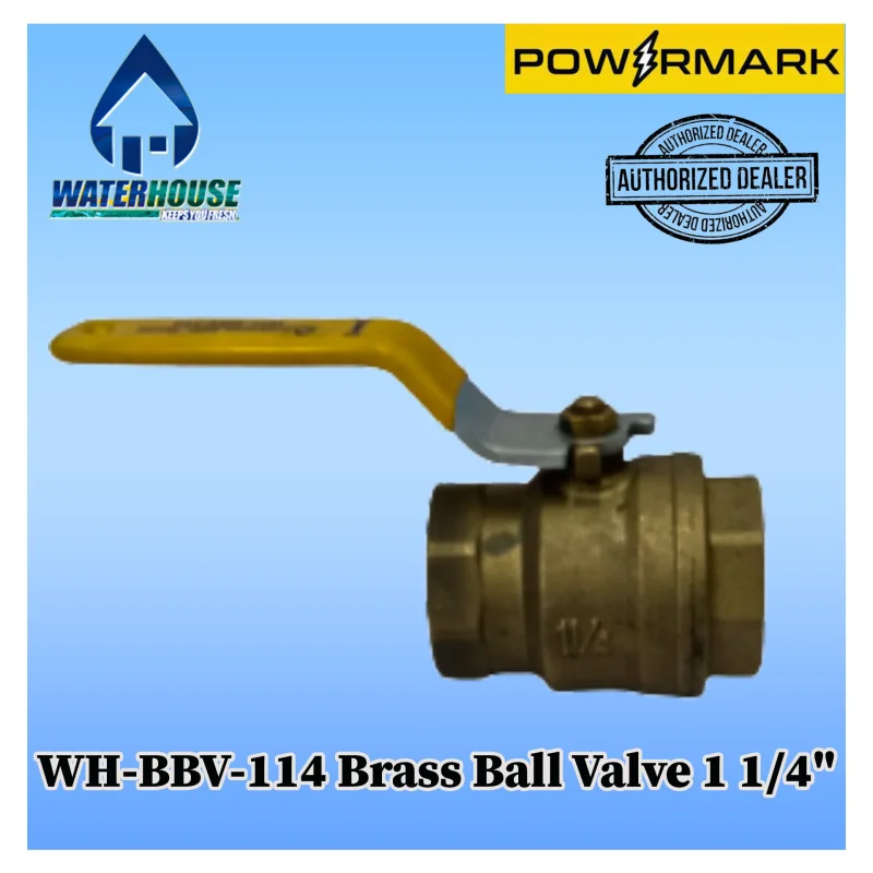 WATERHOUSE WH-BBV-114 Brass Ball Valve 1 1/4″