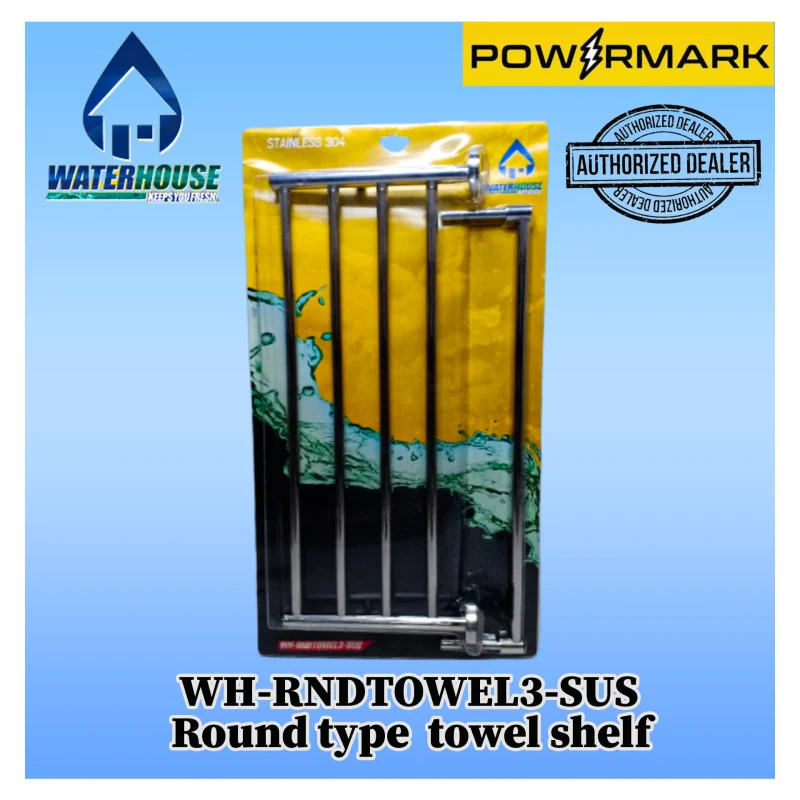 WATERHOUSE WH-RNDTOWEL3-SUS Round type towel shelf
