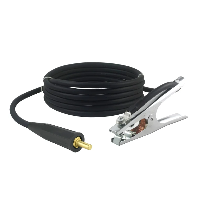 Welding Ground Clamp Lead Assembly with UP-10 Tapered Connector, Old Welders