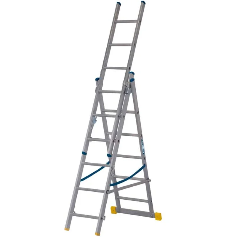 Werner X4 ExtensionPLUS – 1.85m Triple Section Combination Ladder 3 x 6