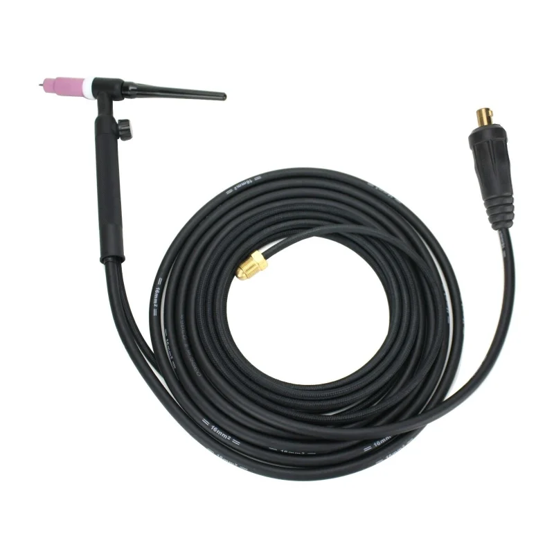 WP Series – Air Cooled TIG Torch with Valve – 2-Piece Cable with Dinse 35-70 Connector
