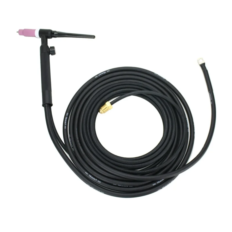 WP Series – Air Cooled – TIG Torch with Valve – 2-Piece Cable with Terminal Lug