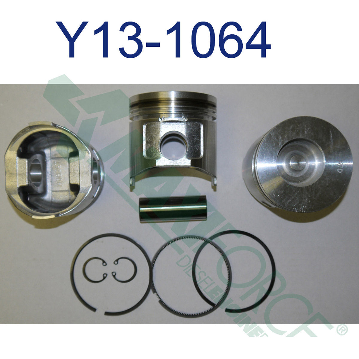 Maxiforce Piston With Rings, 486V, Standard for Yanmar 13-1064