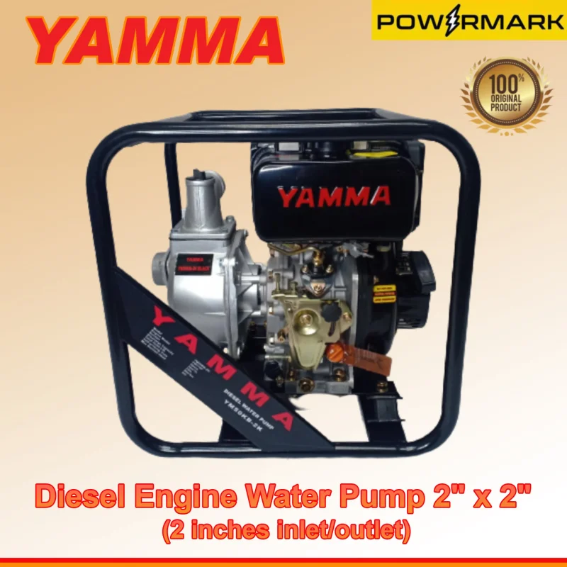 YAMMA Diesel Engine Water Pump 2″ x 2″ (2 inches inlet/outlet)