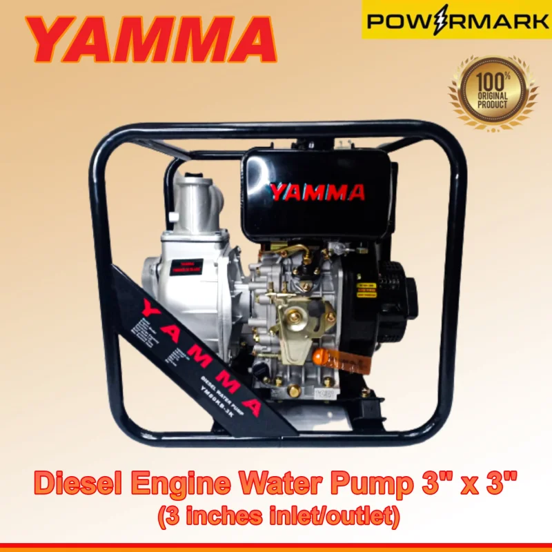 YAMMA Diesel Engine Water Pump 3″ x 3″ (3 inches inlet/outlet)