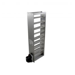 Resideo ZD10X28TZ 2-Position Parallel Blade Zone Damper S/R 10"L X 28"H 24V