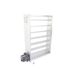 Resideo ZD16X24TZ Spring Return Parallel Blade Damper 16"L X 24"H 24V