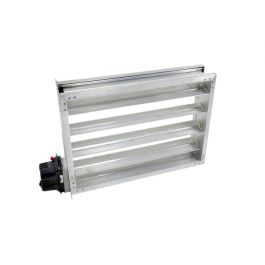 Resideo ZD22X14TZ 2-Position Spring Return Parallel Blade Damper 22" X 14" 24V