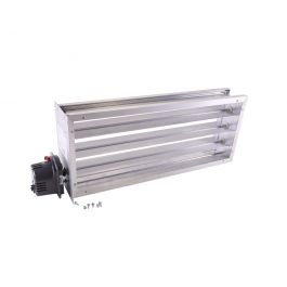 Resideo ZD24X10TZ Parallel Blade Zone Damper 24" x 10" 24VAC