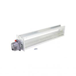 Resideo ZD28X6TZ 2-Position Parallel Blade Damper S/R 28"L X 6"H 24V